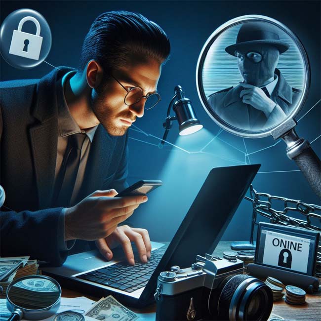 Online scams, internet fraud