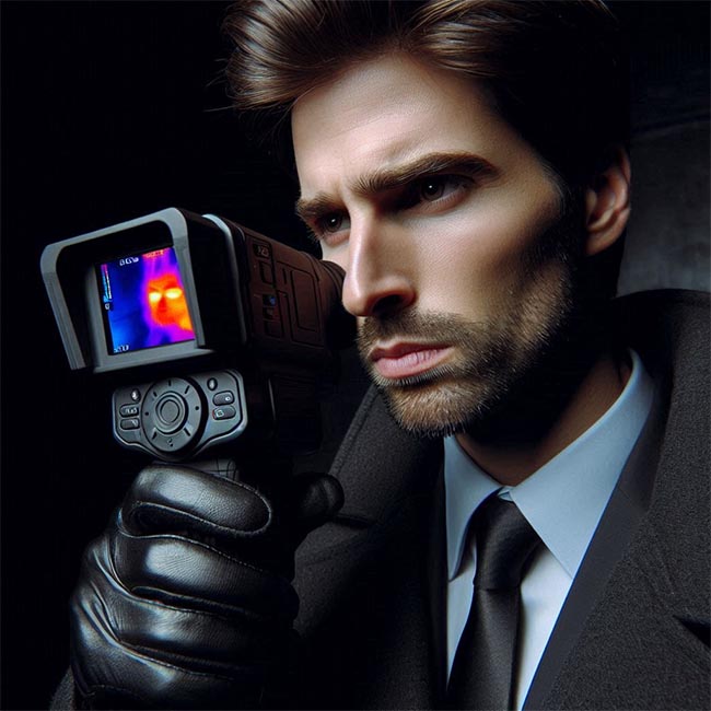 PI with thermal imaging camera