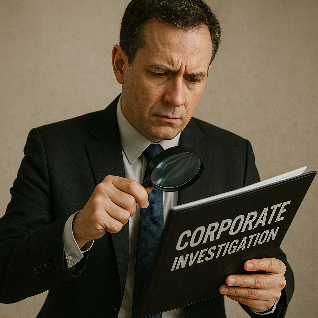 corporate investigator