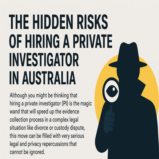 risk of hiring private investigator