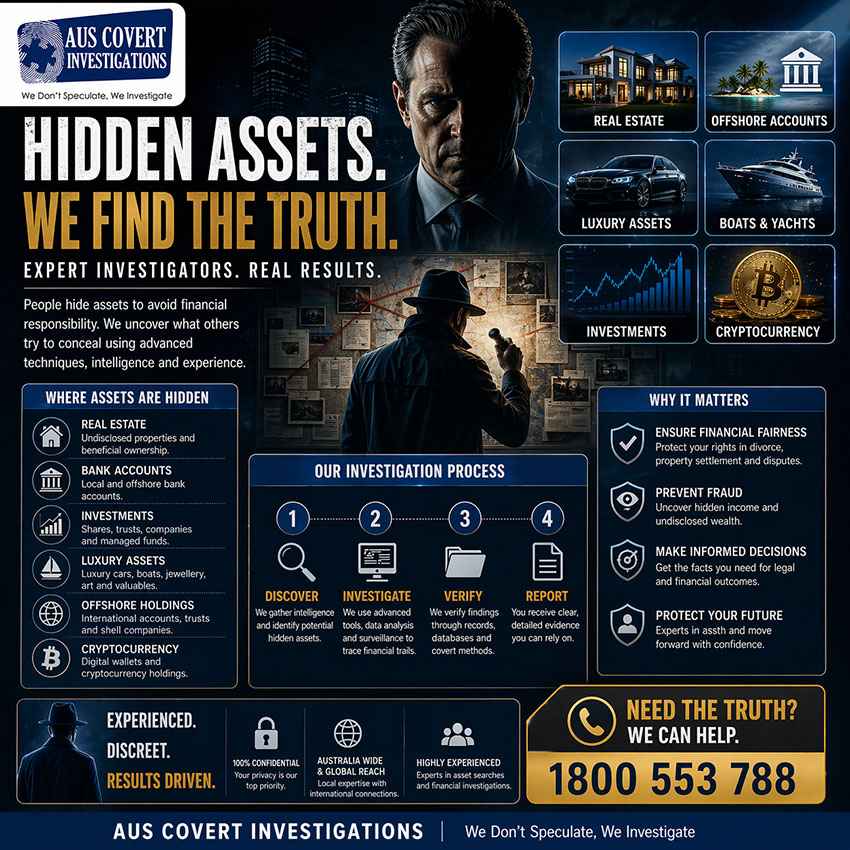 Private Investigators Uncover Hidden Assets