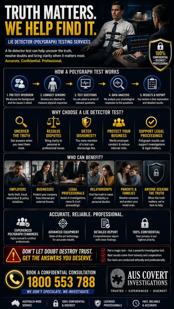 Polygraph Tests for Company Employees in Sydney, Australia
