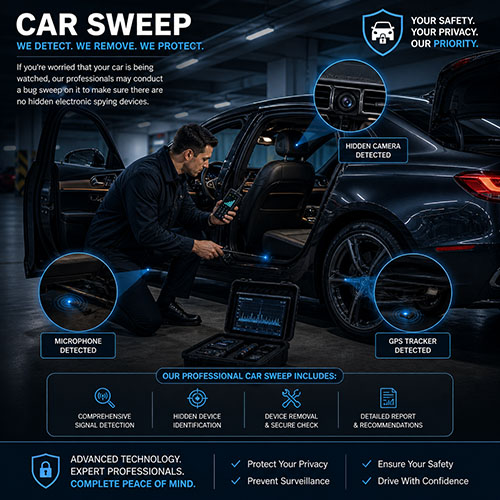 car bug sweeping