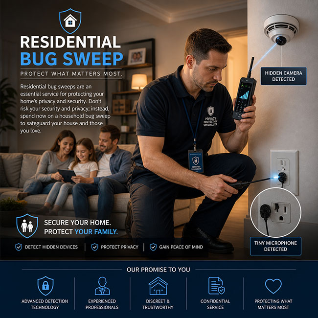 residential bug sweeps