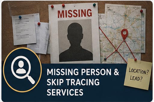 Missing Person - Skip Tracing Services